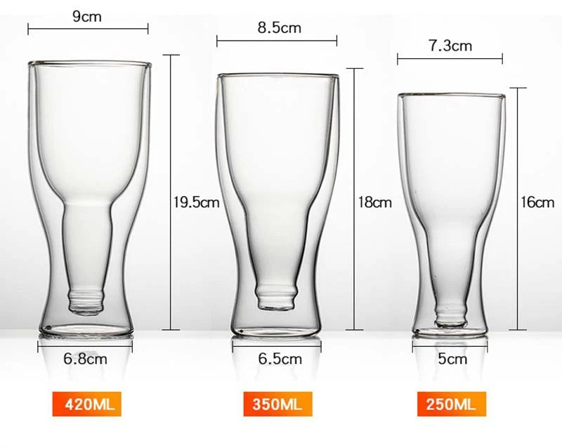 Copo Dupla Camada para Cocktails e Bebida