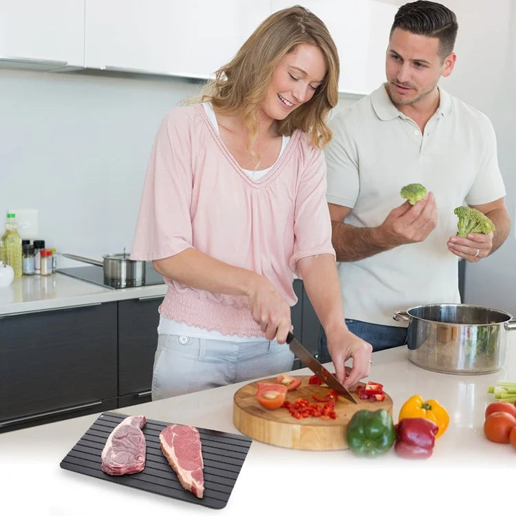 Bandeja de Descongelamento Rápido LMETJMA – Descongele Alimentos com Eficiência e Segurança