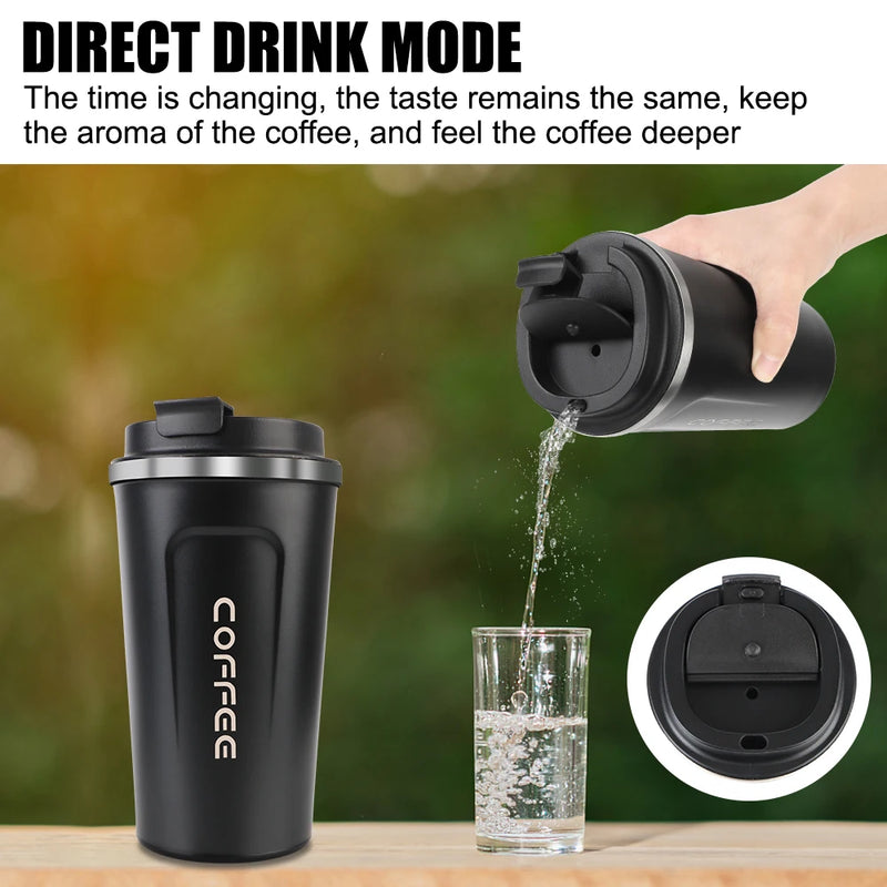 Caneca Térmica  para Chá, Água e Café - À Prova de Vazamento, Ideal para Viagens