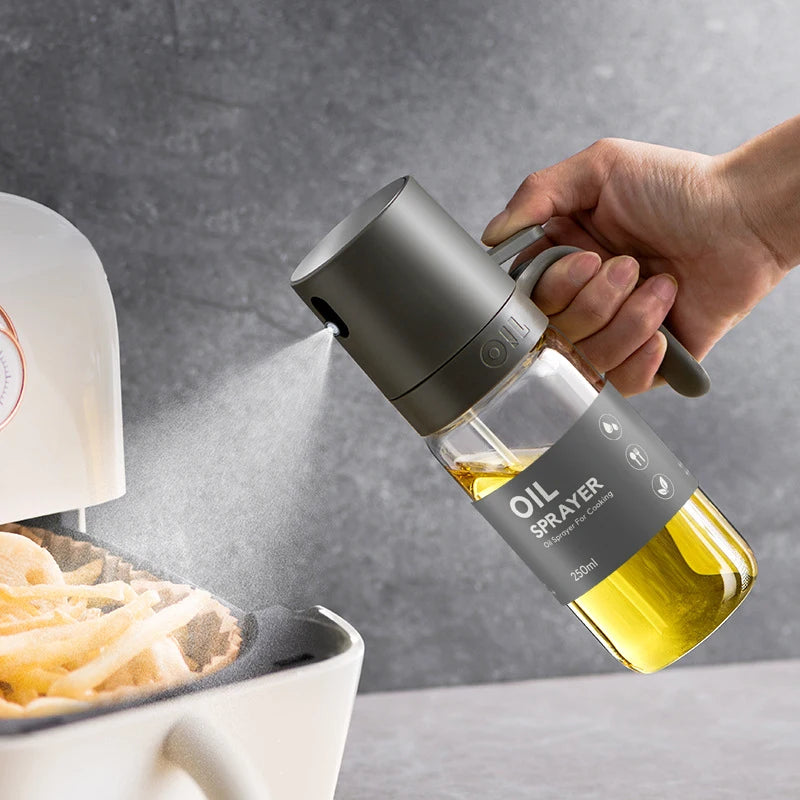 Spray de Óleo 250ml em Vidro Borossilicato para Cozinha