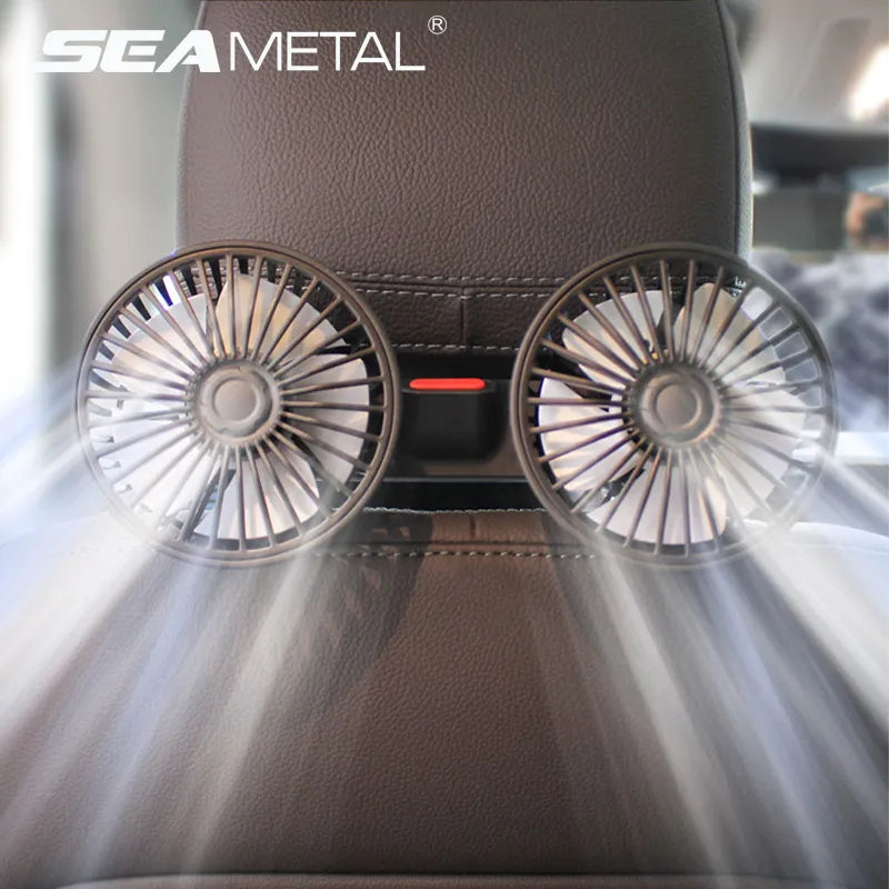Ventilador de Resfriamento para Encosto de Banco SEAMETAL - Conforto e Frescor no Seu Carro