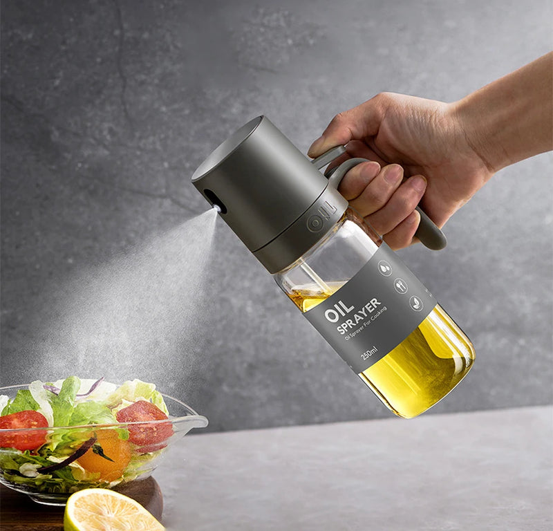Spray de Óleo 250ml em Vidro Borossilicato para Cozinha
