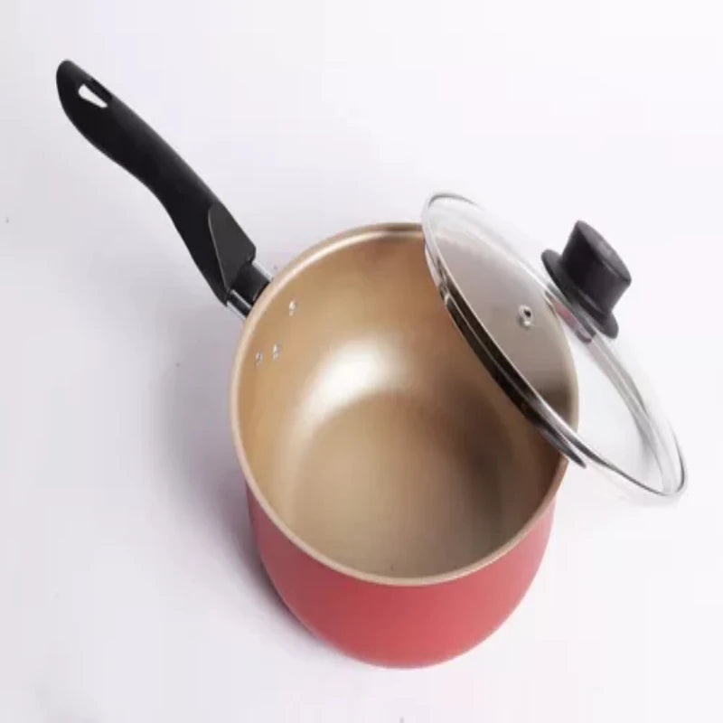 Conjunto de Panelas Antiaderentes de 10 Peças Cereja - Ditália Elegan