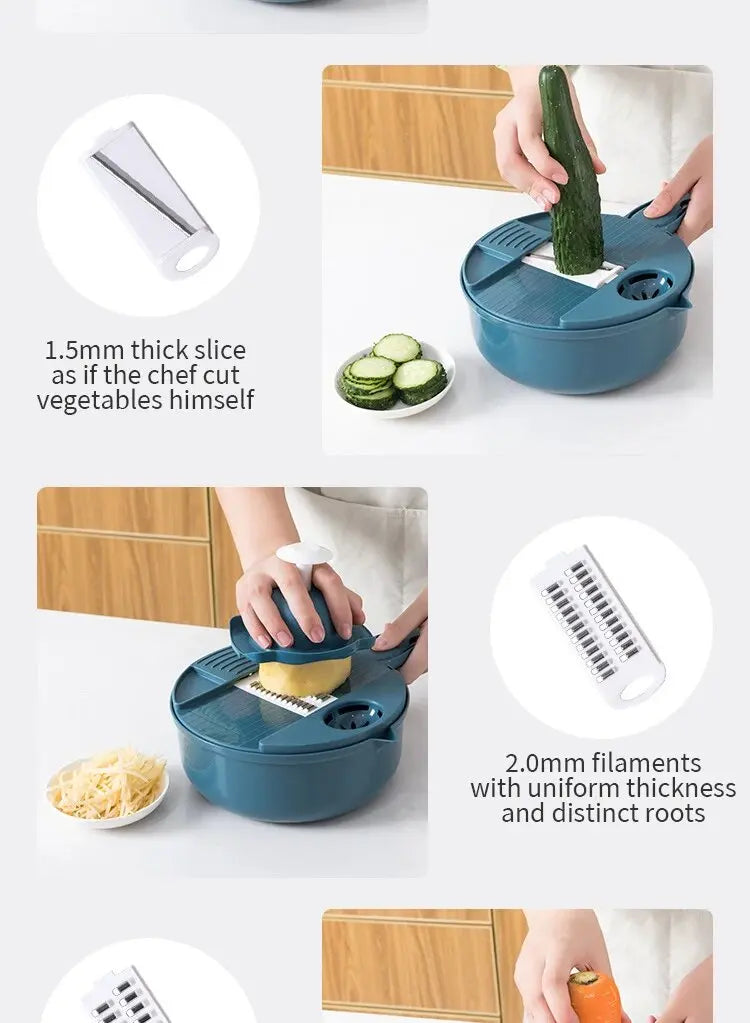 Cortador de Legumes Multifuncional