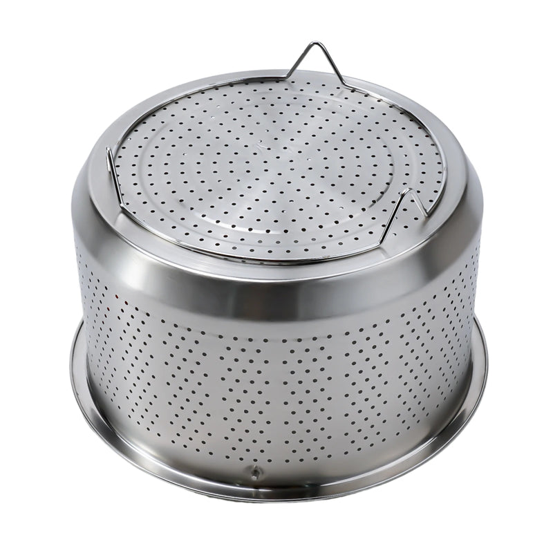 Cesto de Vapor de Aço Inoxidável