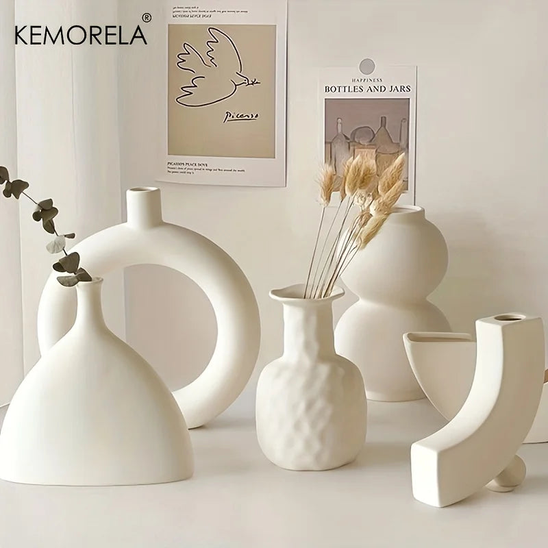 Coleção de Vasos Cerâmicos Nórdicos - KEMORELA