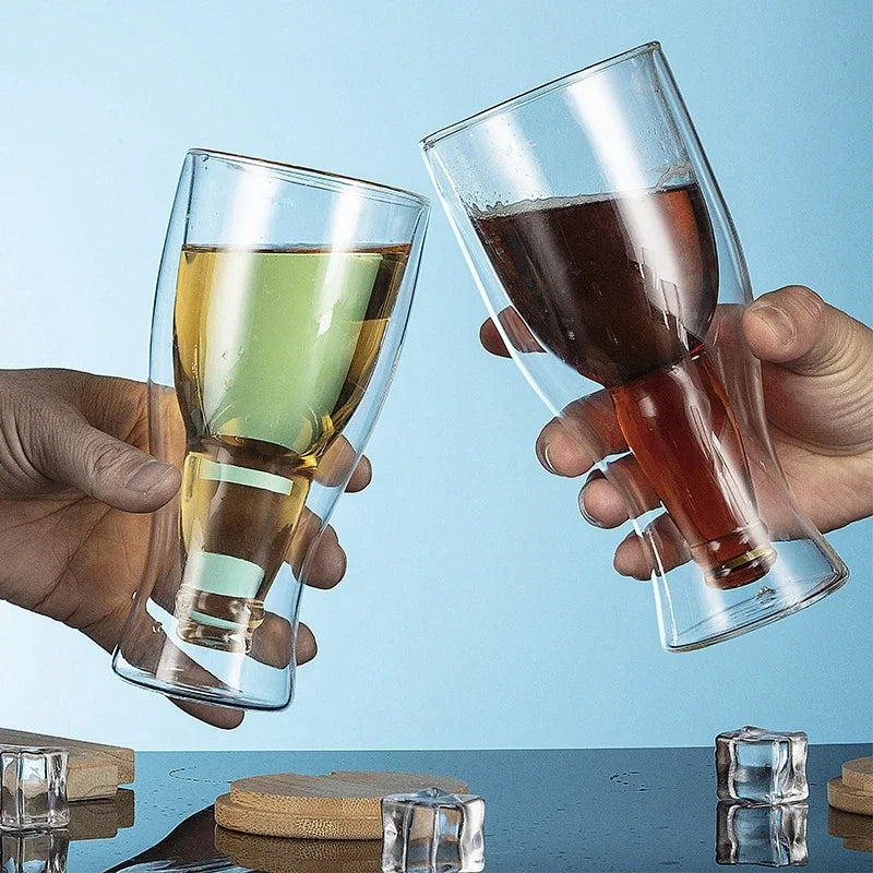 Copo Dupla Camada para Cocktails e Bebida