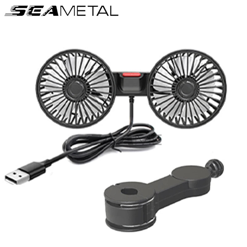 Ventilador de Resfriamento para Encosto de Banco SEAMETAL - Conforto e Frescor no Seu Carro